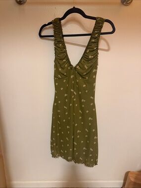 Forever 21 | Dresses | Forever 2 Off Shoulder Polka Dot Flutter Mini Summer Dress Size Small